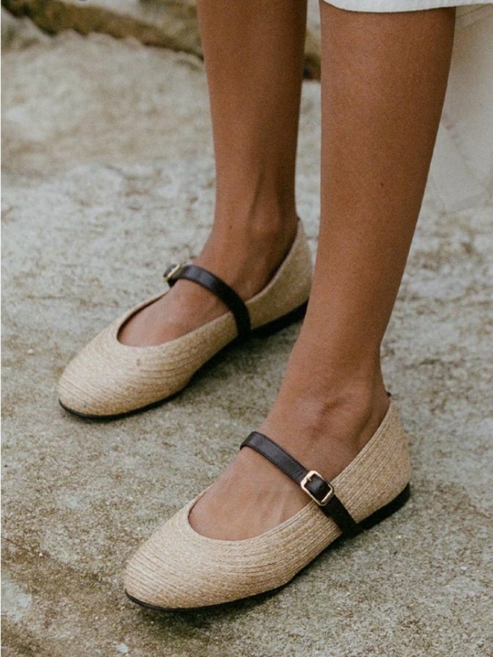 Margaux Demi Jane in Natural Raffia - Picture 2 of 5